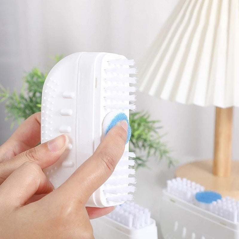 🔥🔥Buy 2 Get 5 Free!!!Multifunctional Removes Stains Brightener Shoe Brush