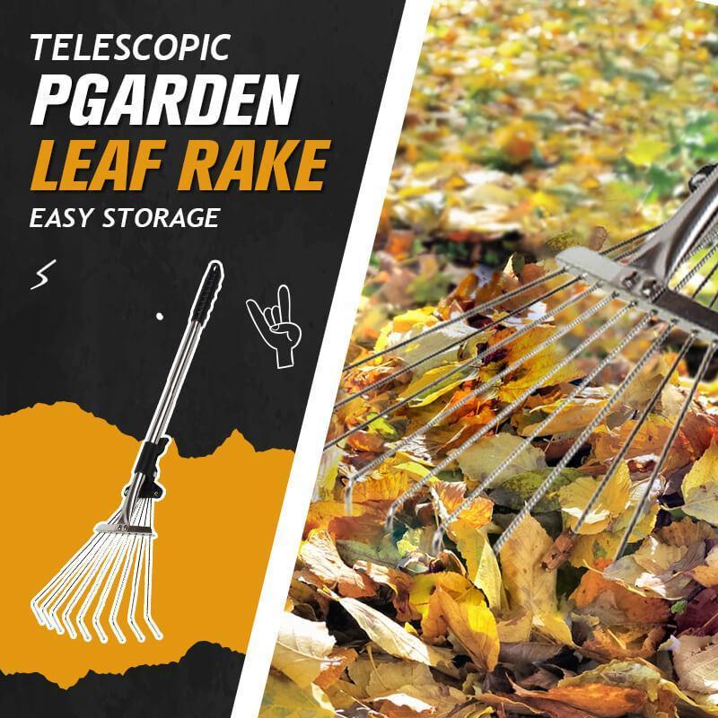 🍂 Save 50%🧹 Telescopic Garden Rake – Adjustable reach & durable tines ✨