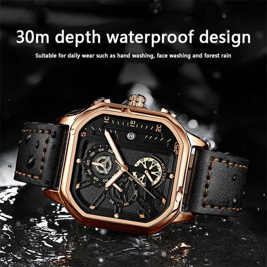 🎀High-end Sophistication Waterproof Quartz Watch For Men⌚
