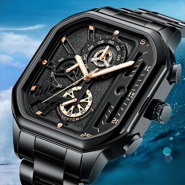 🎀High-end Sophistication Waterproof Quartz Watch For Men⌚