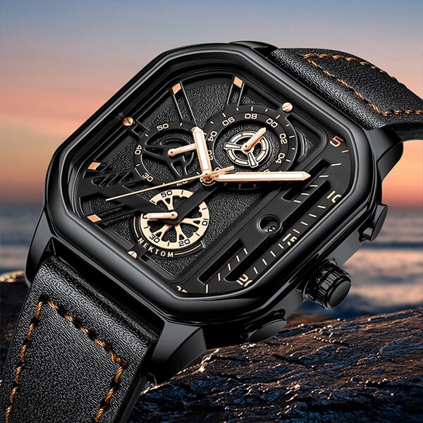 🎀High-end Sophistication Waterproof Quartz Watch For Men⌚
