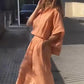 🎉🛍️2025 HOT SALE✨Women's Casual Cotton Linen Two-Piece Set
