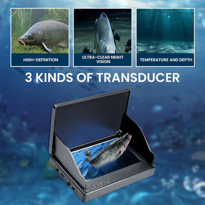 Fish Finder with HD Display & Transducer