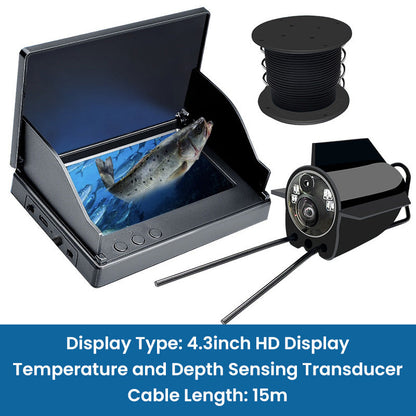 Fish Finder with HD Display & Transducer