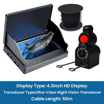 Fish Finder with HD Display & Transducer