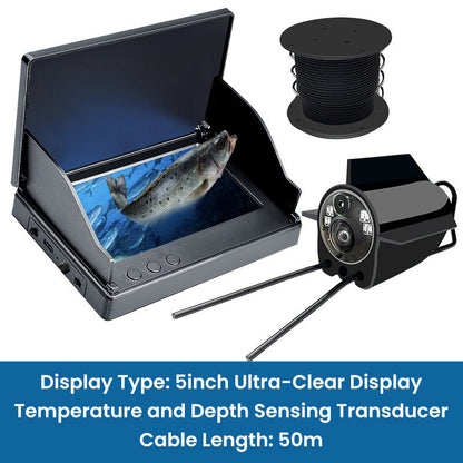 Fish Finder with HD Display & Transducer