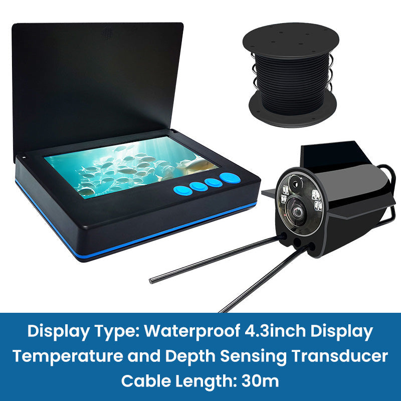 Fish Finder with HD Display & Transducer