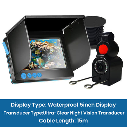 Fish Finder with HD Display & Transducer