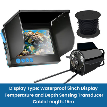 Fish Finder with HD Display & Transducer