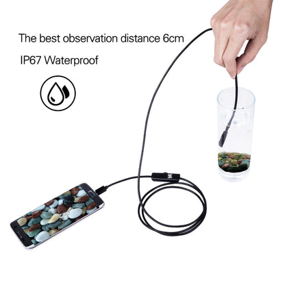 Industrial Endoscope Camera with 3-in-1 USB Snake Camera For Type- C, Android & PC Endoscope