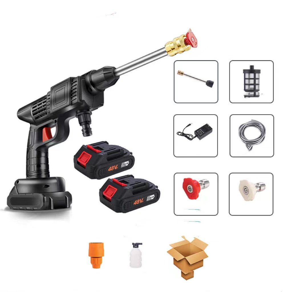 Cordless Portable High Pressure Spray Water Gun