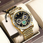 💎Elegant & Timeless - Men’s Steel Quartz Watch ⌚