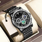💎Elegant & Timeless - Men’s Steel Quartz Watch ⌚