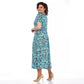 🎉🛍️Hot Promotion 50% OFF💃Summer Patterned Chiffon Dress