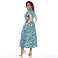 🎉🛍️Hot Promotion 50% OFF💃Summer Patterned Chiffon Dress