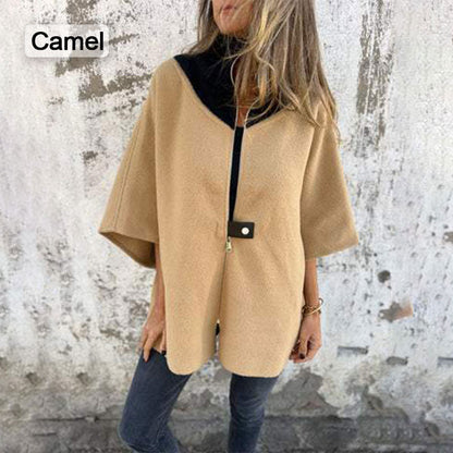 Women's Casual Stand Collar Half-zip Jacket（50% OFF）