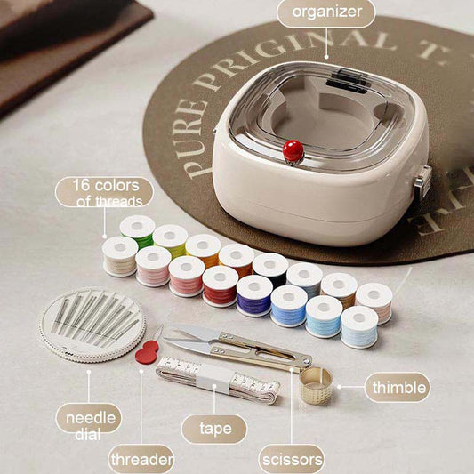 Double-layer Magnetic Sewing Organizer Set