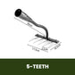 🔥5/6/7/8 Teeth Carbon Steel Garden Weeding Rake