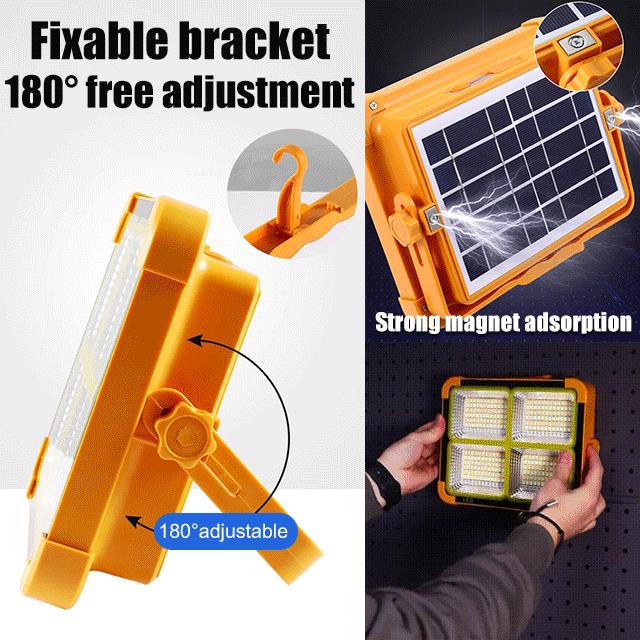 ☀️ Portable & Waterproof Solar Camping Light – No Battery Needed 🏕️💧