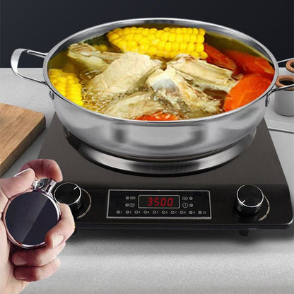 3500W Concave Induction Cooktop with 10 Temperature Levels