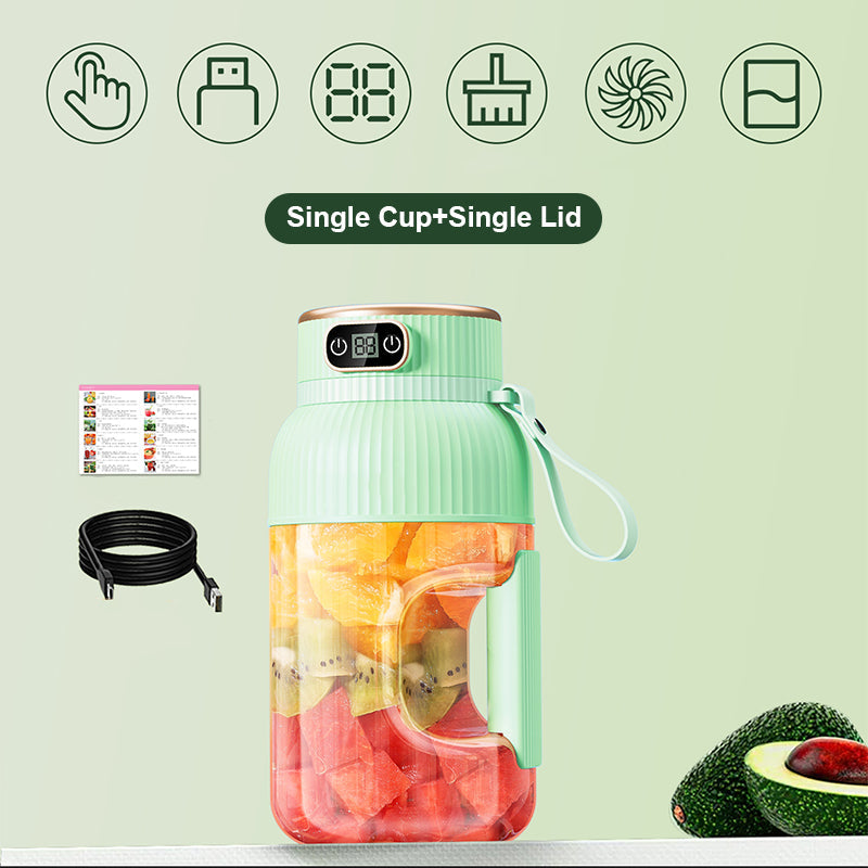 🍹New arrival 50% OFF!🍊2-in-1 juicer cup 🍹 Drink directly after juicing. Large capacity, digital screen, multi-blade design. Portable and a must-have for the gym and outdoors 🏋️