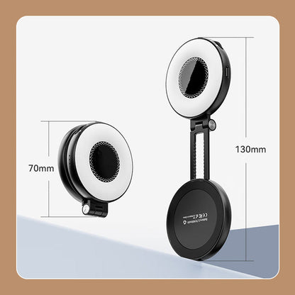 Portable Magnetic Selfie Light with Adjustable Brightness