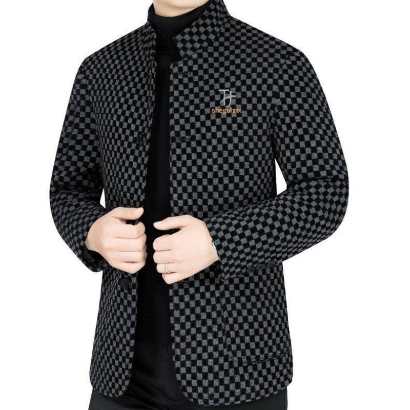 🍂Fall Specials🍂Trendy Checkered Warm Jacket with Pockets