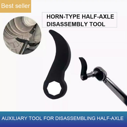 Crescent-Shaped Half Shaft Wrench