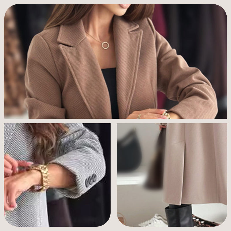 🌷New for autumn 50% OFF✨Women’s Elegant Tailored Long Coat