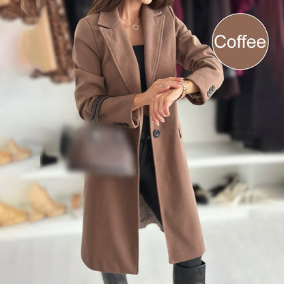 🌷New for autumn 50% OFF✨Women’s Elegant Tailored Long Coat