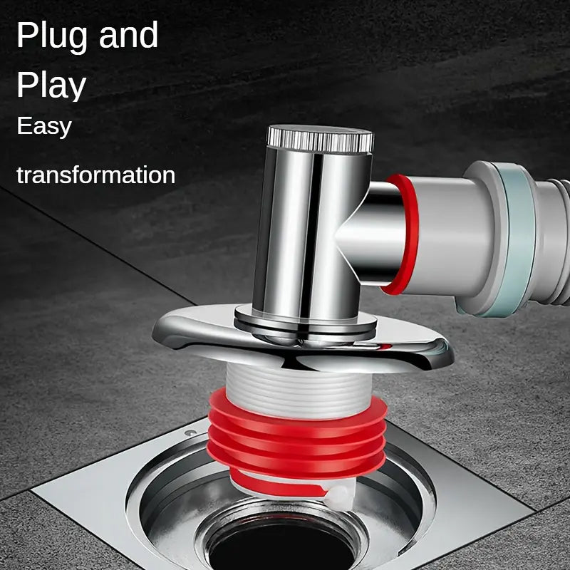 🔥Anti-overflow Deodorant Washing Machine Floor Drain Adapter