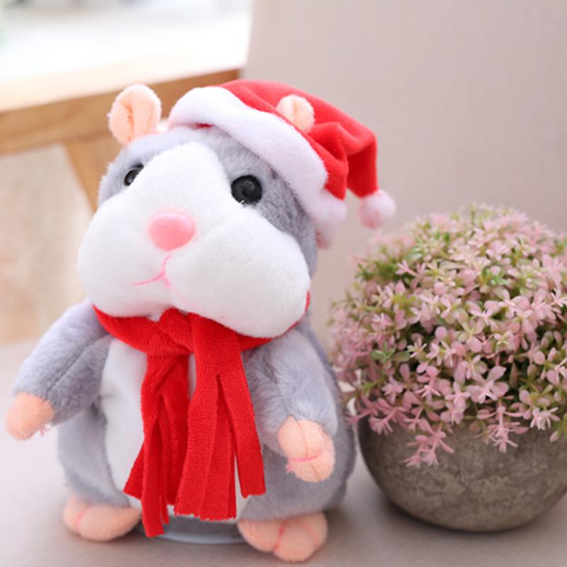🐹 50% Off Now ✨ Talking Hamster Plush Toy — Repeats Your Voice & Bobs Its Head 🎁