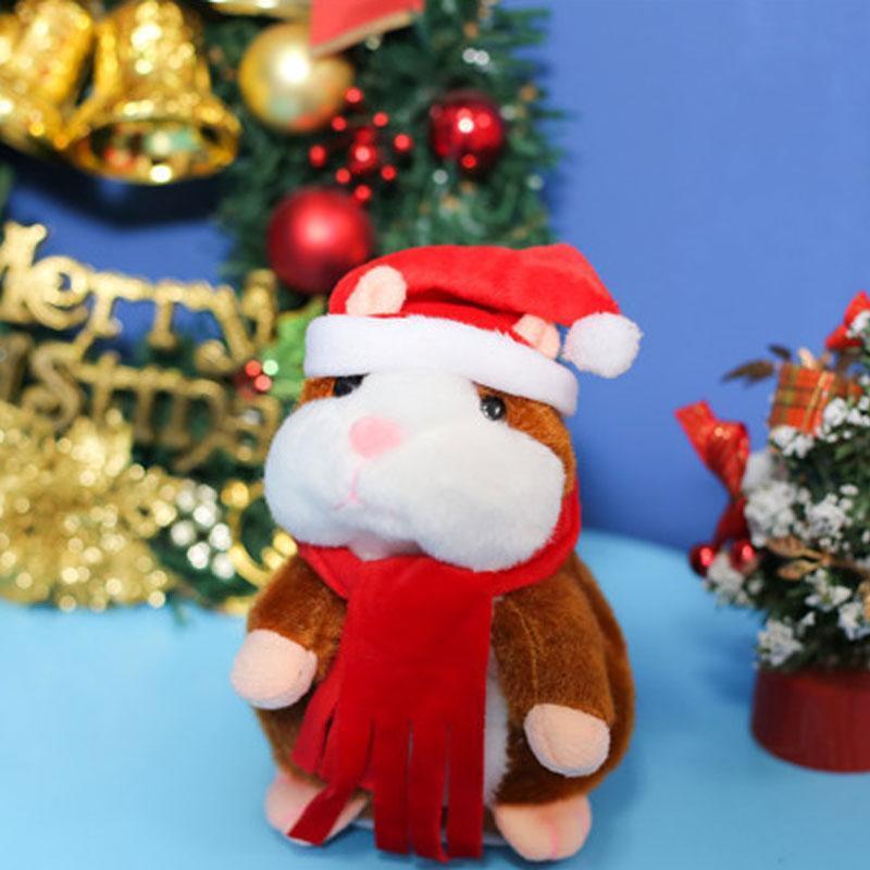🐹 50% Off Now ✨ Talking Hamster Plush Toy — Repeats Your Voice & Bobs Its Head 🎁