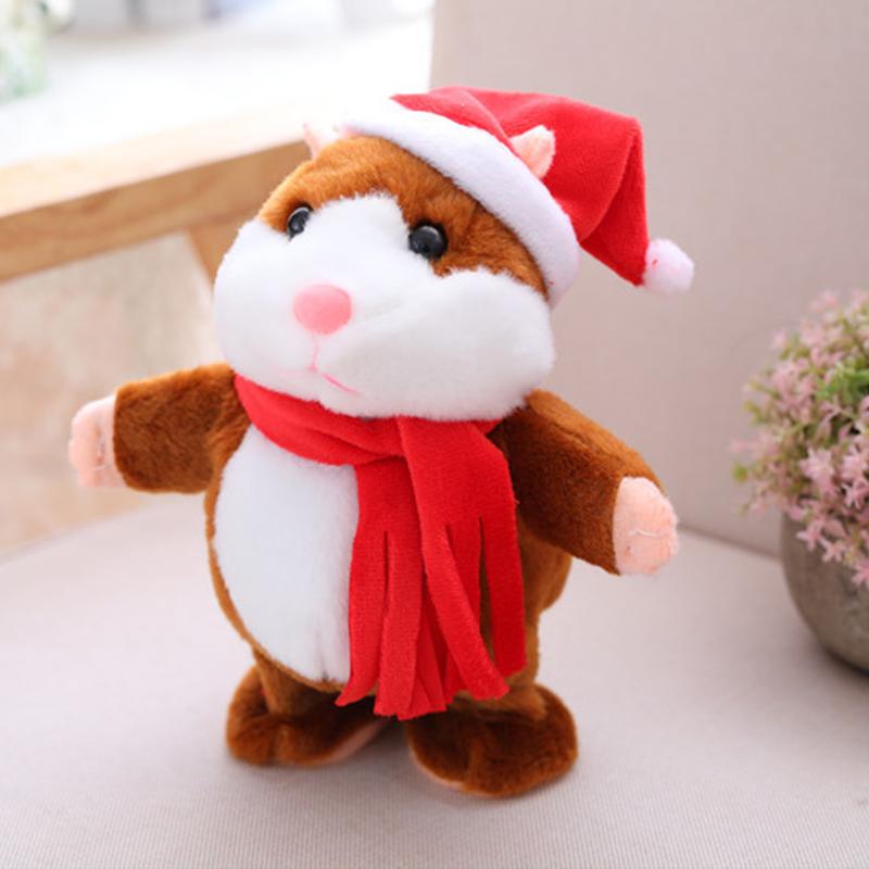 🐹 50% Off Now ✨ Talking Hamster Plush Toy — Repeats Your Voice & Bobs Its Head 🎁