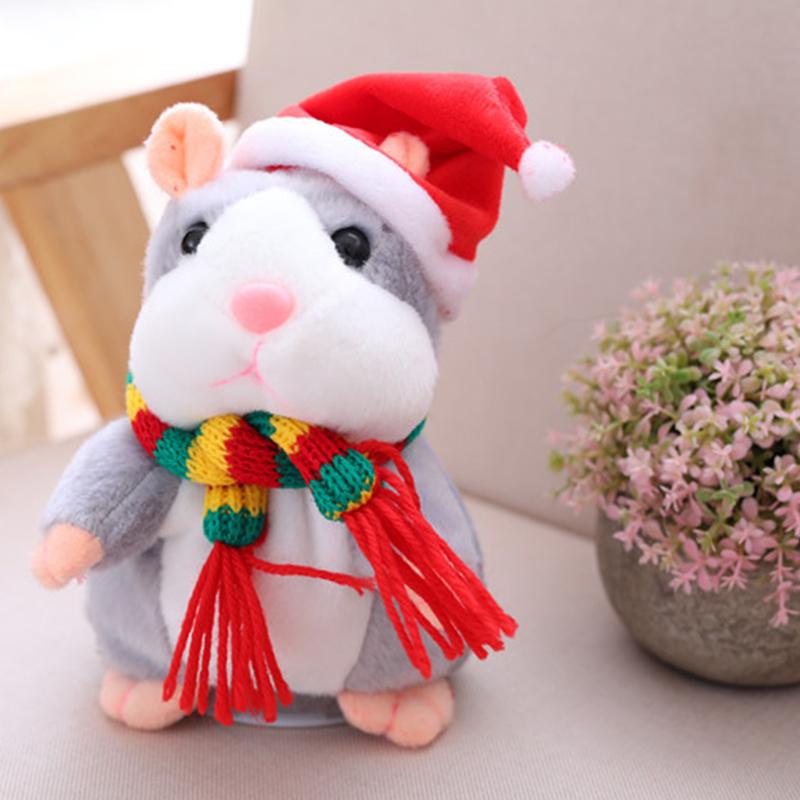 🐹 50% Off Now ✨ Talking Hamster Plush Toy — Repeats Your Voice & Bobs Its Head 🎁