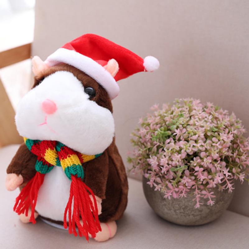 🐹 50% Off Now ✨ Talking Hamster Plush Toy — Repeats Your Voice & Bobs Its Head 🎁