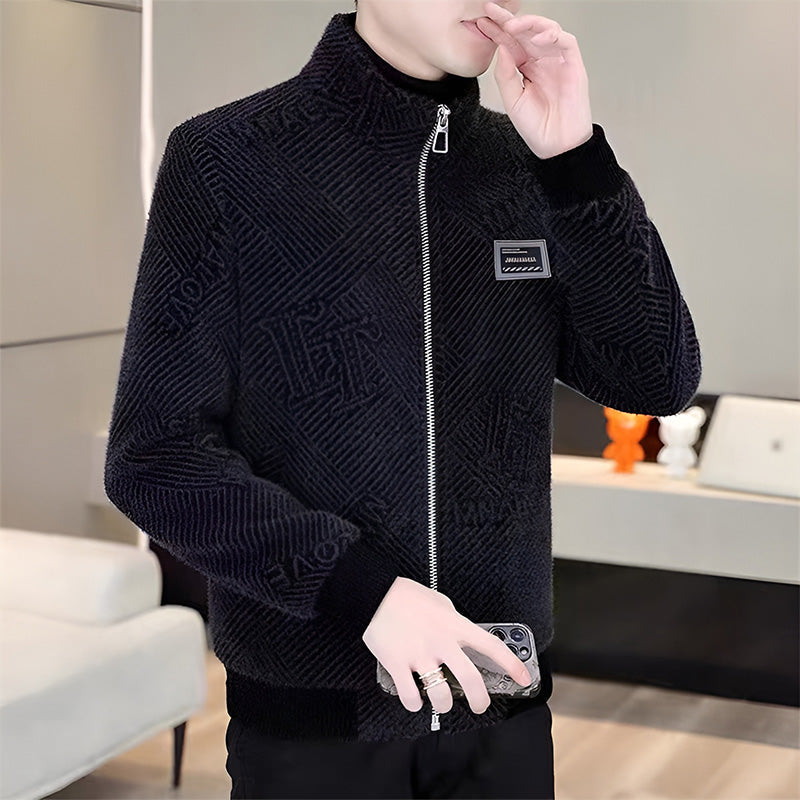 ✨ Seasonal Low Prices 💖Men's Fashionable Warm and Casual Stand-up Collar Jacket