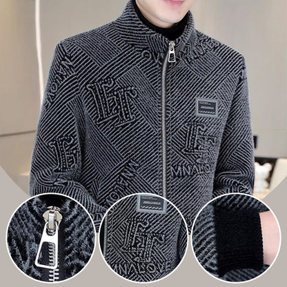 ✨ Seasonal Low Prices 💖Men's Fashionable Warm and Casual Stand-up Collar Jacket