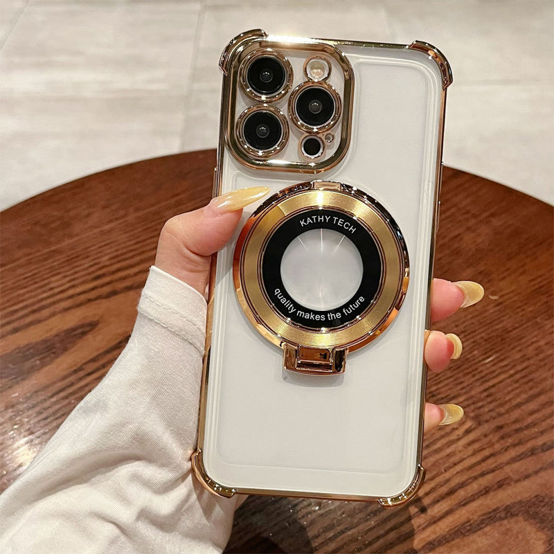 🔥Limited Time 50% OFF🔥Magnetic Lens Protective Phone Case with Stand