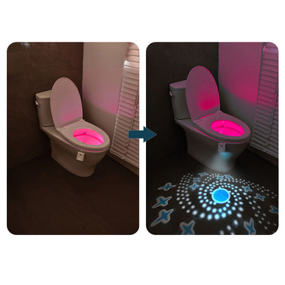 Waterproof LED Rechargeable Toilet Smart Night Light