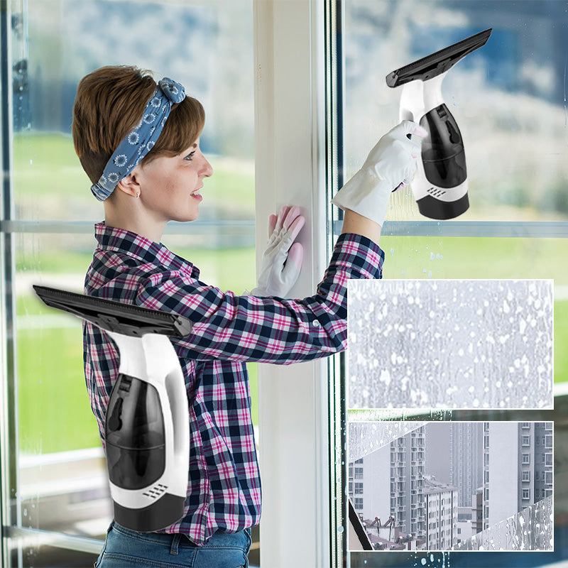 20W Cordless Rechargeable Window Vacuum Cleaner Set