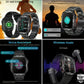 📣💧Waterproofing Ultimate Outdoor Companion⌚ Rugged Outdoor Smart Watch - 100+ Sports Modes