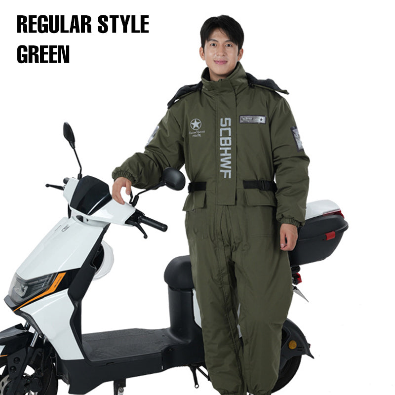 Winter Outdoor Riding Insulated Full-Body Suit