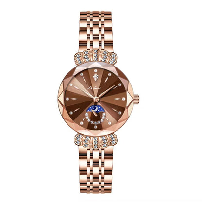 🎀60%OFF New Year Sale🎀Fashionable Diamond Moon Star Watch for Women