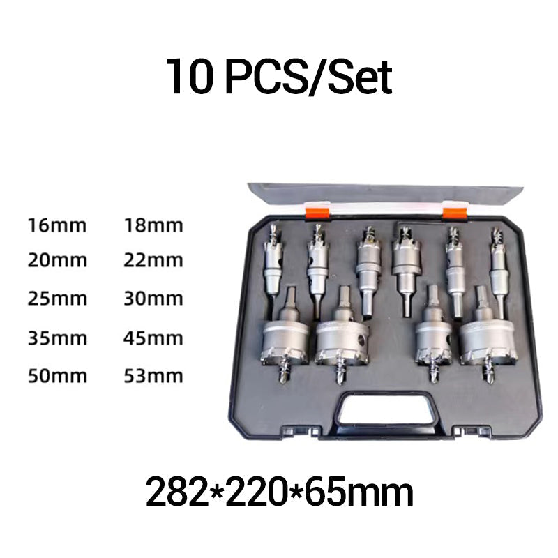 Carbide-Tipped Hole Cutter for Metal