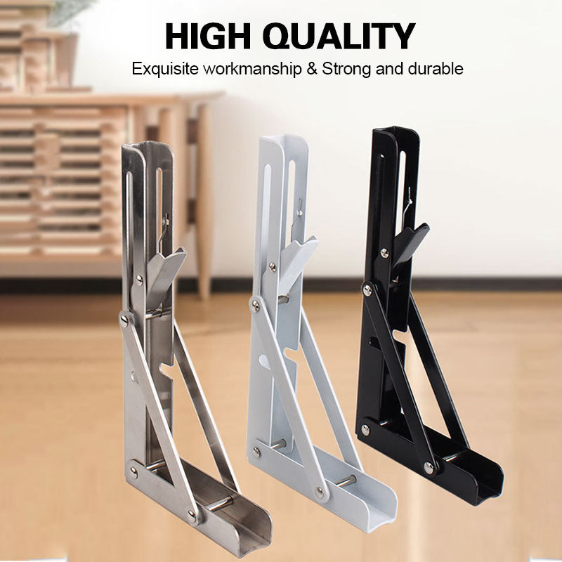 🥳2026 HOT SALE🥳💞50K+ SOLD!💥🛋️📚 Fold in a Second, Declutter Instantly! Multi-use Bracket for a Tidy Kitchen/Study 50% OFF🧱✨