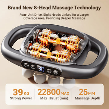🎁Last Day Sale 50% OFF⏳16-Drive 8-Head Massage Gun Set【✈️Free Shipping】