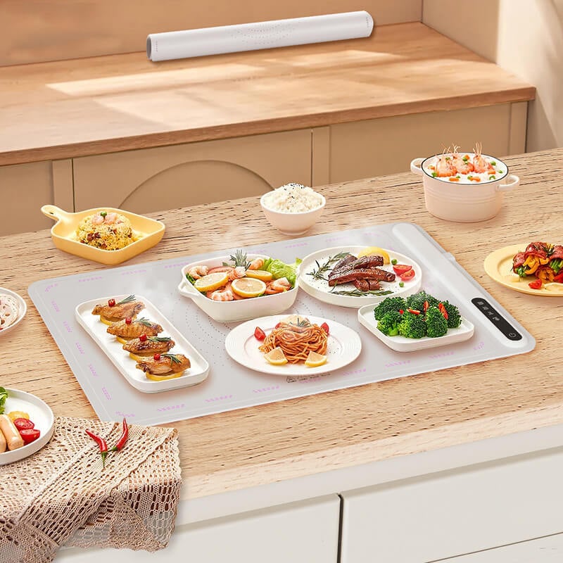 🎁Early Christmas Sale 55% off🎄Adjustable WarmingTray ABC NEWS TOP RATED KITCHEN INNOVATION