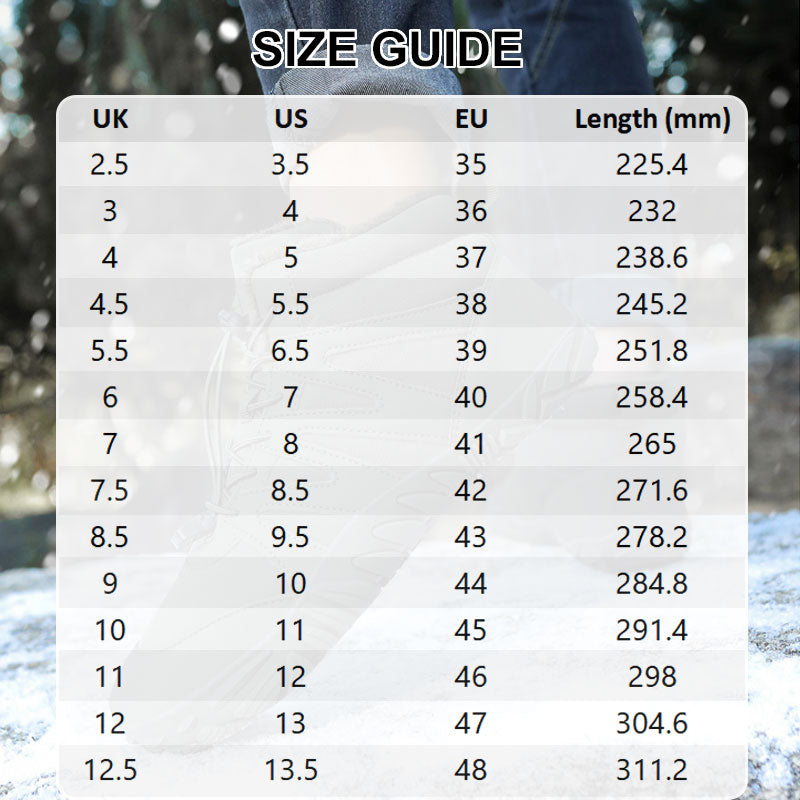 🔥Unisex winter waterproof anti-slip warm boots