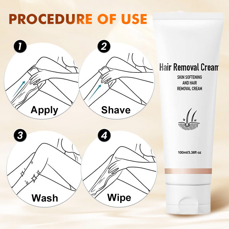 💥Buy 2 Get 1 Free🔥Versatile, Aromatic, Mild Formula Hair Removal Cream
